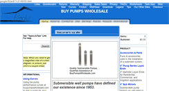 Desktop Screenshot of buypumpswholesale.com